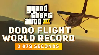 GTA III: Dodo Flight - World Record (3 879 seconds; WR).