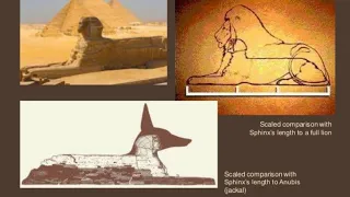 The Great Sphinx of Giza was a Lion before the Great Flood