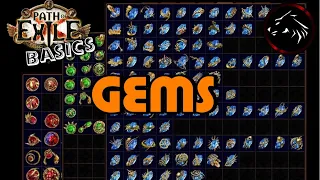 Path Of Exile Basics - GEMS - Beginner guide for skill & support gems in POE