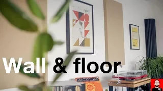 Room tour: EQ Acoustics panels and IKEA rugs