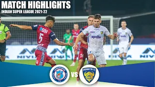 ISL 2021-22 M47 Highlights: Jamshedpur FC Vs Chennaiyin FC