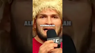 Khabib didn’t lie when he said “I’m gonna smesh your boy!”