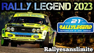 21° RALLY LEGEND 2023 • BEST OF • Flat Out/Mistakes/Jumps/Crash • Rallyesanslimite