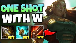 ONE W HITS FOR HALF THEIR HP! FULL CRIT ILLAOI IS HILARIOUSLY OP - League of Legends