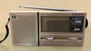 SILVER japan -10 Band ka Radio -Model -XF-2400 (9897770602)price-3500₹