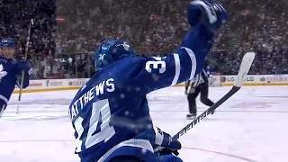 Matthews rips it past Rask to give Leafs the lead