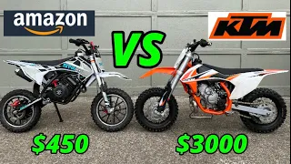 KTM50 vs PW50 | BEST Kids Dirt Bike