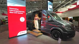 High End Design Wohnmobil 2024 Dethleffs Globetrail Performance VW Crafter Kastenwagen