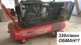 Компрессор Fubag B2800B. НЕ ОБЗОР!