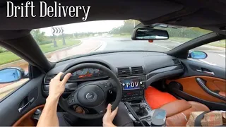 Uber Eats During a HURRICANE in my 1.5JZ E46 M3 *POV*