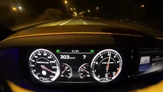 S63 AMG 0-310 TOP SPEED With Move on jabbar