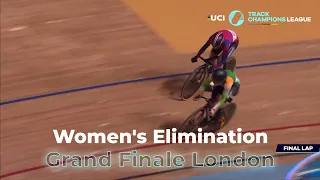 Women's Elimination | Lara Gillespie Prevails! 🇮🇪 | Grand Finale London | UCI Track Champions League