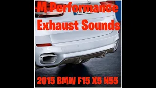 M performance exhaust BMW X5 N55 F15