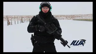 Rifle and Pistol demonstration while wearing the Tac SCO1 Winter Gloves by Ice Warrior Tac Gear