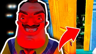 Попали в подвал соседа! | Hello Neighbor Alpha 4 #2