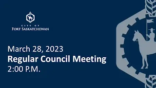 Regular Council Meeting - March 28, 2023
