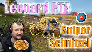 Perfect Sniper Schnitzel - Leopard PTA! | World of Tanks
