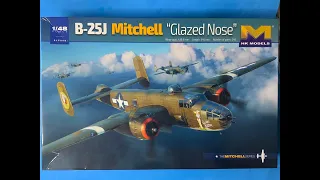 Build Review HK Models 1/48  B-25J Part 4