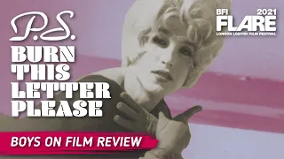 P.S. Burn This Letter Please DOCUMENTARY REVIEW | Boys On Film at BFI Flare 2021