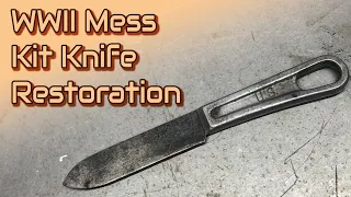 Restoration of WWII Mess Kit Knife