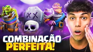 ESSE DECK TEM A SINERGIA PERFEITA PARA VOCÊ SUBIR TROFÉUS NO CLASH ROYALE!