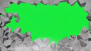 New TOP 5 Wall Collapse Green Screen - Sound Effect Included // by Green Pedia