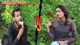 Blind Man Eating Ice Cream Prank | New Twist | Prank In Pakistan | @showpranks