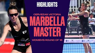 Round of 16 (2) 🚺 Highlights | Cervezas Victoria Marbella Master 2022