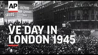 V E Day in London - 1945