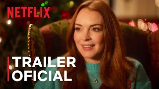 Uma Quedinha de Natal | Lindsay Lohan | Trailer oficial | Netflix