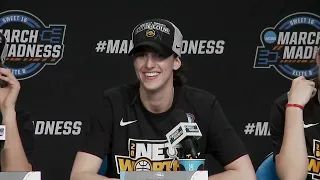 Iowa Elite 8 Postgame Press Conference - 2024 NCAA Tournament