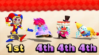 Mario Party The Top 100 Minigames Battle - Pomni Vs Caine Vs Ragatha Vs Kaufmo (Master Difficulty)