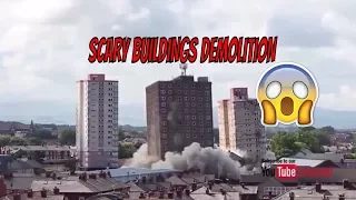 TOP 5 SCARY BUILDINGS DEMOLITION THAT CAUGHT ON CAMERA 2017