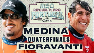 Gabriel Medina vs Leonardo Fioravanti | MEO Rip Curl Pro Portugal 2024 - Quarterfinals