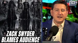 Zack Snyder Blames Audience For Not Understanding His DC Movies