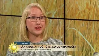Lämnades att dö - överlevde mirakulöst - Nyhetsmorgon (TV4)
