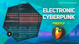 Electronic Cyberpunk In FL Studio 20 (+FREE FLP/Бесплатный FLP) #freeflp #flstudio #cyberpunkmusic