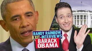 Randy Rainbow Exit-Interviews Barack Obama 👋❤️