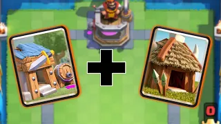 Can Barbarian Hut and Goblin Hut Destroy the King Tower?