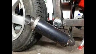 Homemade Exhaust MUFFLER Motorcycle For 5$ Motorcycle  ?