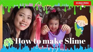 ELMER'S COLOR SLIME KIT |  How to  make Colourful Slime | Amelia FunTime