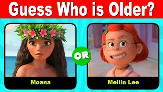 Guess Who is Older DISNEY | Disney Quiz