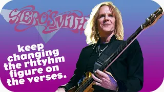 How to play like Tom Hamilton of Aerosmith - Bass Habits - Ep 31