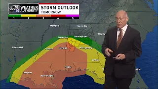 ABC 33/40 Evening Weather Update for Tuesday, December 13, 2022