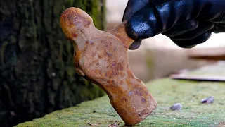 2$ Ball Peen Hammer Restoration | ASMR restoration - De Useful Hand