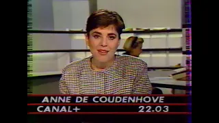 Canal+ - Infos, Partenariat & Jingle cinéma (18/05/1989)