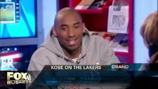 Fox Business reporter Alexis Glick flirting with Kobe during an interview 2008, part 2 of 2