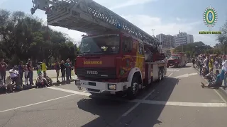 CAMINHÕES DOS BOMBEIROS DO PARANÁ - Desfile 7 de setembro