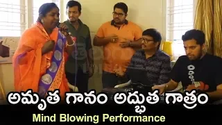 Village Singer Baby Mind Blowing Performance Infront Of Music Director Koti & Team