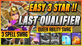 How to Complete Last Chance Qualifier Challenge Event In Coc| Coc New Event Attack | Without Spells